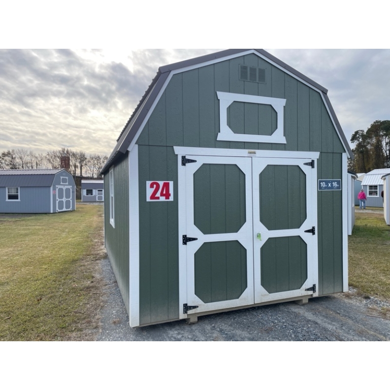 Princeton #24: 10 X 16 Lofted Barn Front Image
