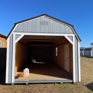 Princeton #REPO 5: 12 X 28 Lofted Barn Garage Front Image
