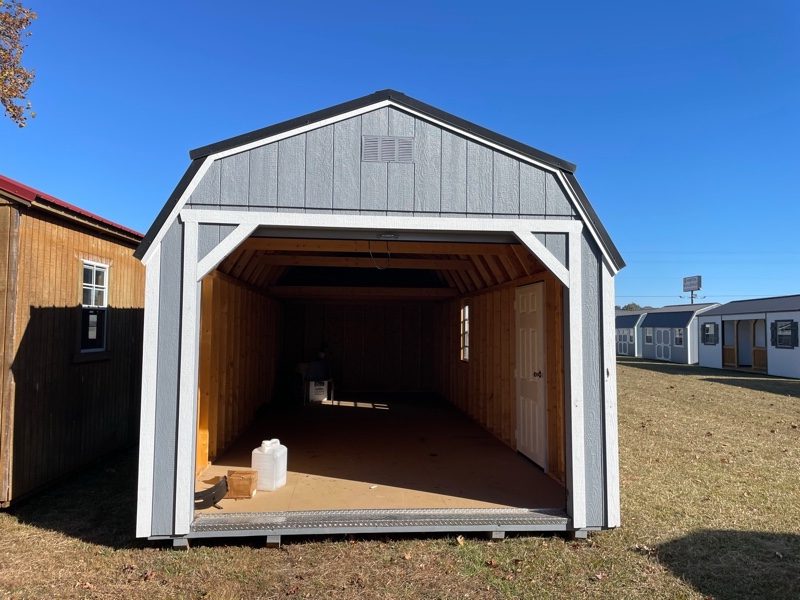 Princeton #REPO 5: 12 X 28 Lofted Barn Garage