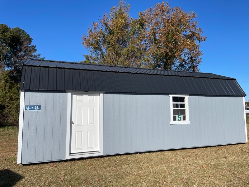 Princeton #REPO 5: 12 X 28 Lofted Barn Garage Building Image