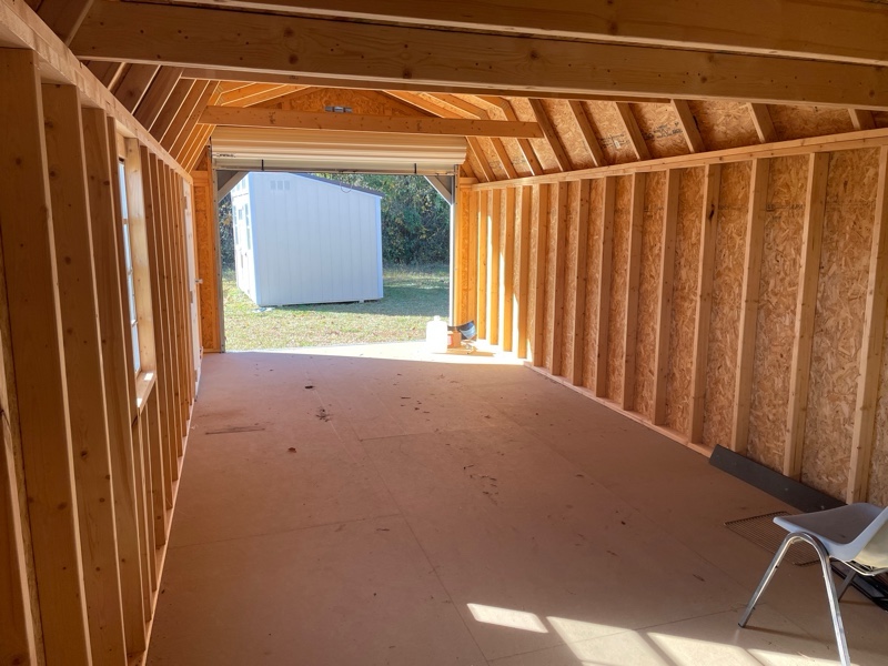 Princeton #REPO 5: 12 X 28 Lofted Barn Garage Building Image