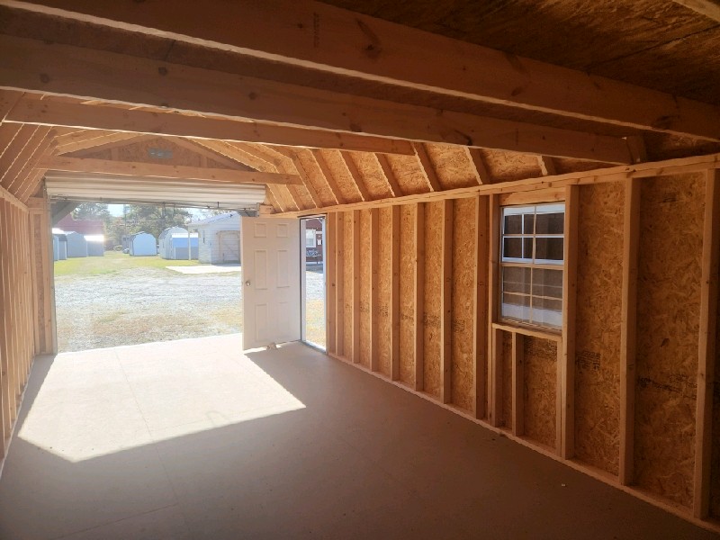 Dunn #24: 12 X 28 Lofted Barn Garage Building Image