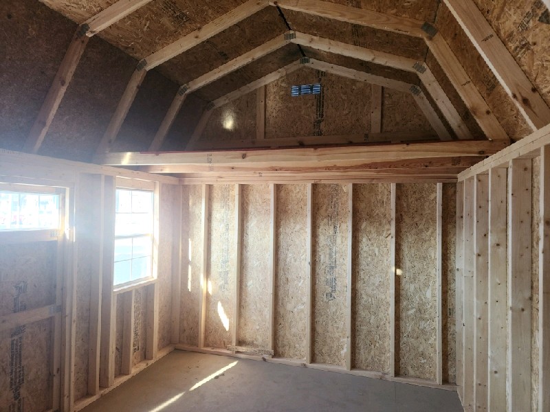 Dunn #REPO 2: 10 X 16 Side Lofted Barn Building Image