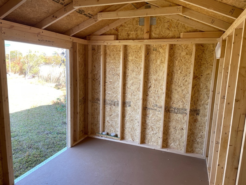 Princeton #2: 8 X 12 Side Utility Building Image