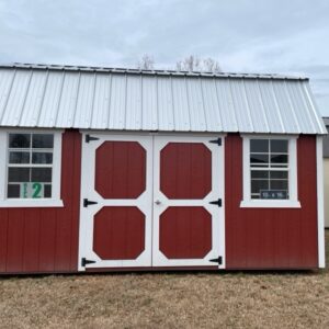 Princeton #REPO 2: 10 X 16 Side Lofted Barn Front Image