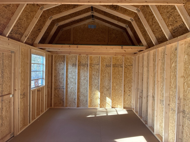 Princeton #25: 10 X 20 Side Lofted Barn Building Image