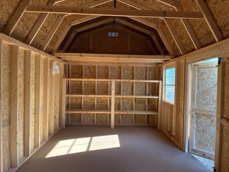 Princeton #25: 10 X 20 Side Lofted Barn Building Image
