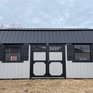 Princeton #40: 10 X 20 Side Lofted Barn Front Image