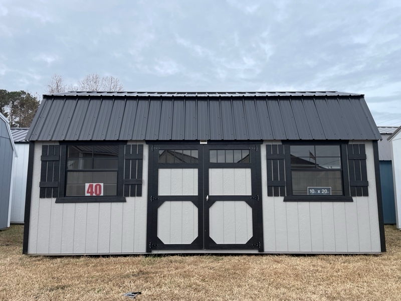 Princeton #40: 10 X 20 Side Lofted Barn Front Image