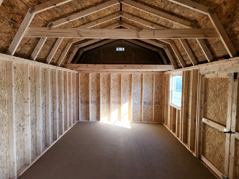 Dunn #21: 12 X 24 Side Lofted Barn Building Image