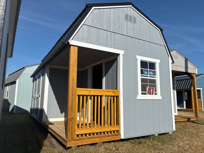 Princeton #47: 10 X 20 Side Porch Lofted Barn Building Image