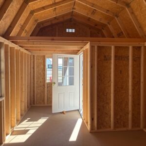 Princeton #47: 10 X 20 Side Porch Lofted Barn Building Image