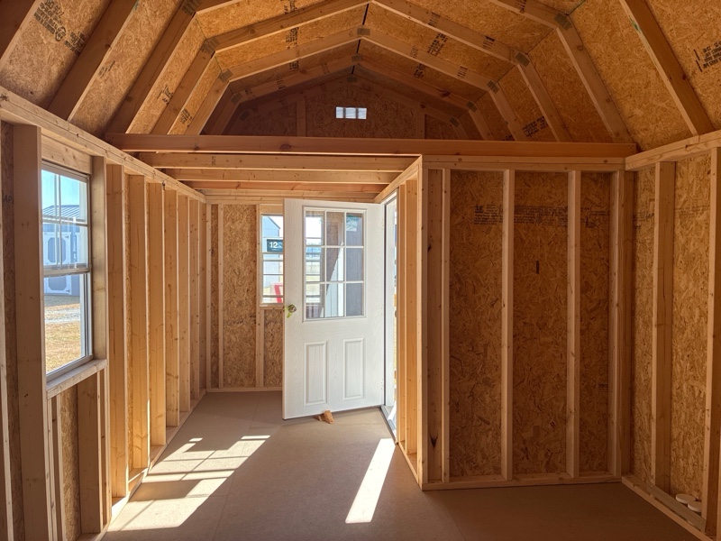 Princeton #47: 10 X 20 Side Porch Lofted Barn Building Image