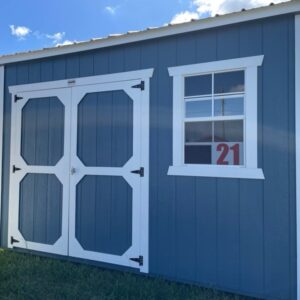 Princeton #21: 10 X 12 Side Utility with Extra Height Front Image