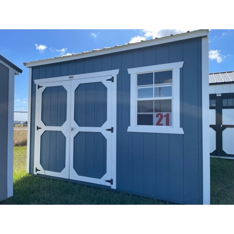 Princeton #21: 10 X 12 Side Utility with Extra Height Front Image