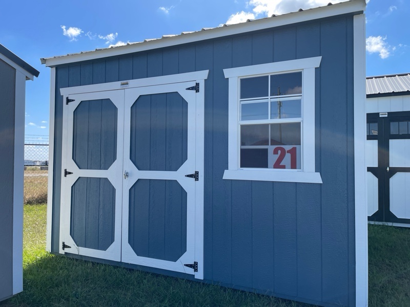 Princeton #21: 10 X 12 Side Utility with Extra Height Front Image