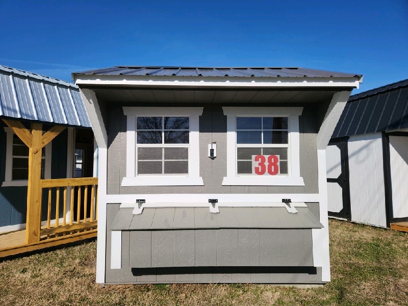 Dunn #38: 6 X 8 Chicken Coop Front Image