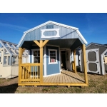 Dunn #41: 12 X 28 Deluxe Playhouse Lofted Barn Front Image