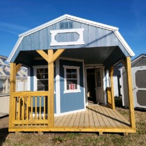 Dunn #41: 12 X 28 Deluxe Playhouse Lofted Barn Front Image