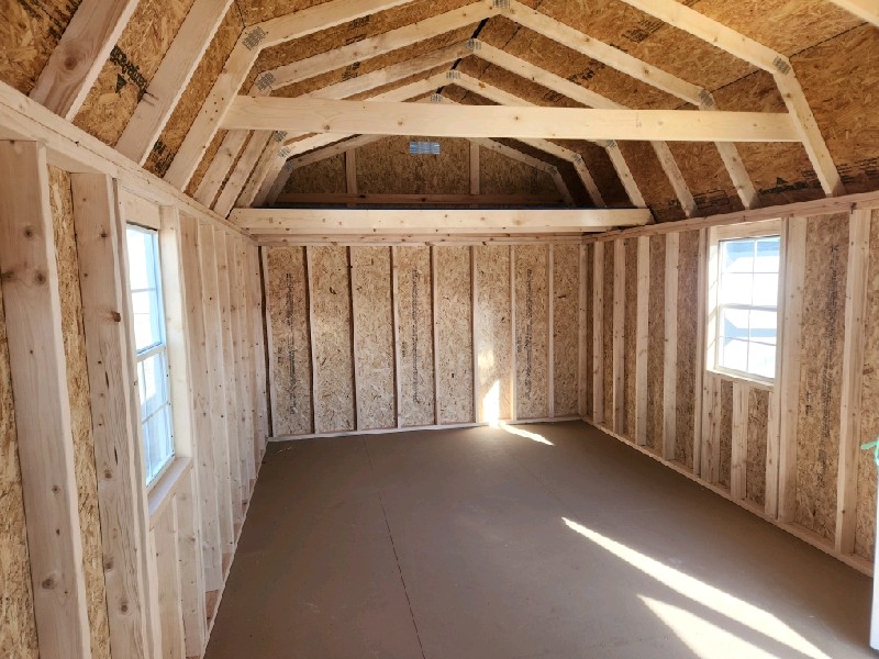 Dunn #41: 12 X 28 Deluxe Playhouse Lofted Barn Building Image