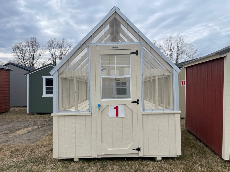 Princeton #1: 8 X 12 Green House Front Image