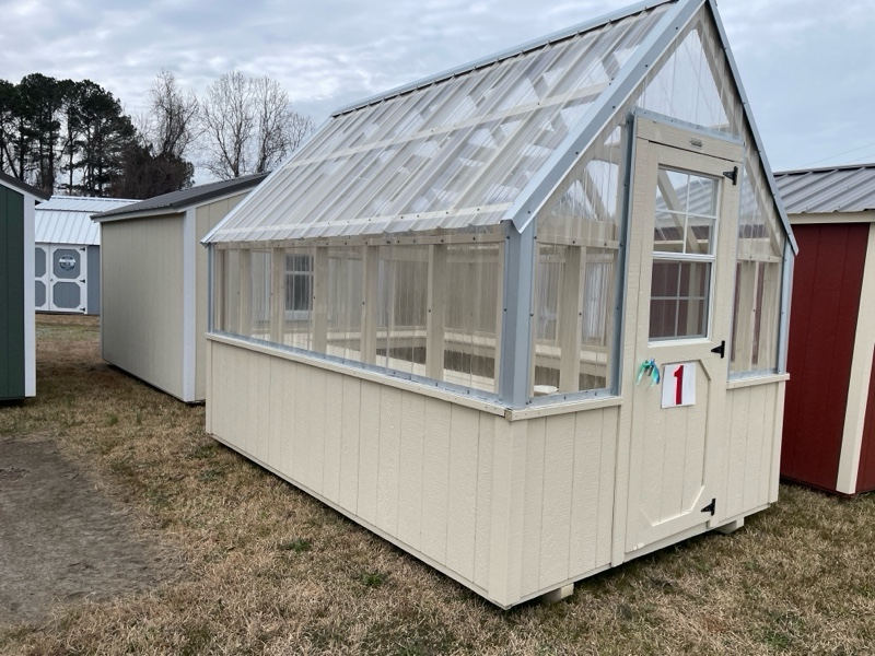 Princeton #1: 8 X 12 Green House Building Image