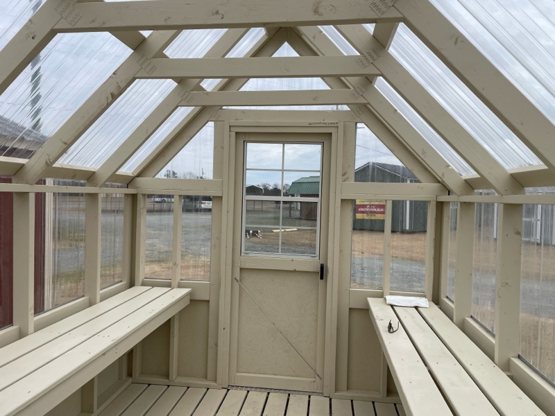 Princeton #1: 8 X 12 Green House Building Image