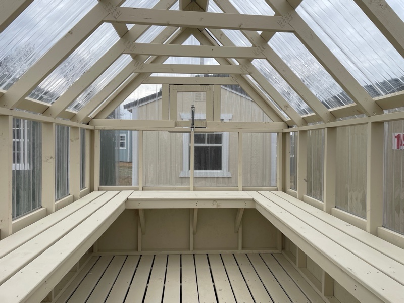 Princeton #1: 8 X 12 Green House Building Image