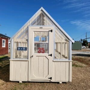 Dunn #35: 8 X 12 Green House Front Image