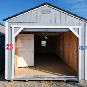 Dunn #23: 12 X 28 Utility Garage Front Image