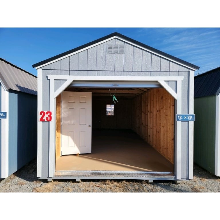 Dunn #23: 12 X 28 Utility Garage Front Image