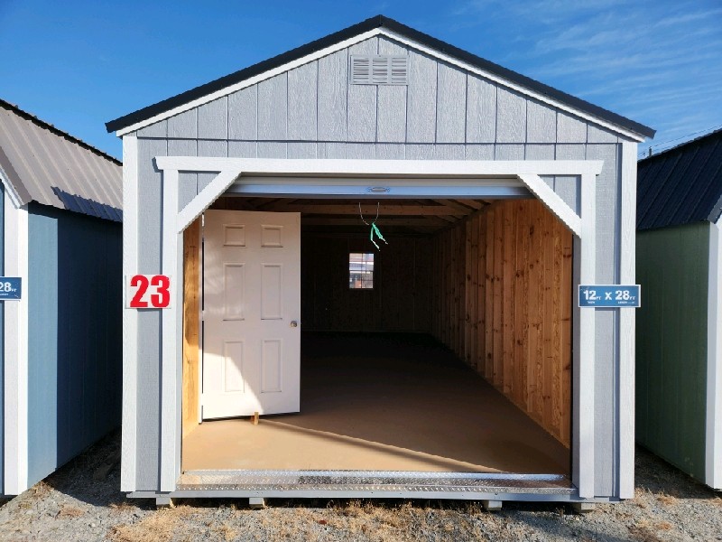Dunn #23: 12 X 28 Utility Garage Front Image