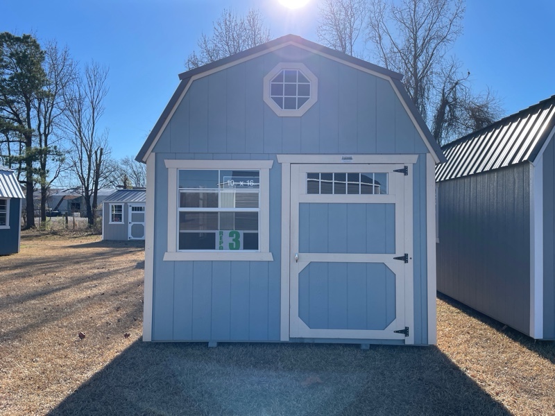 Princeton #REPO 3: 10 X 16 Lofted Barn Front Image