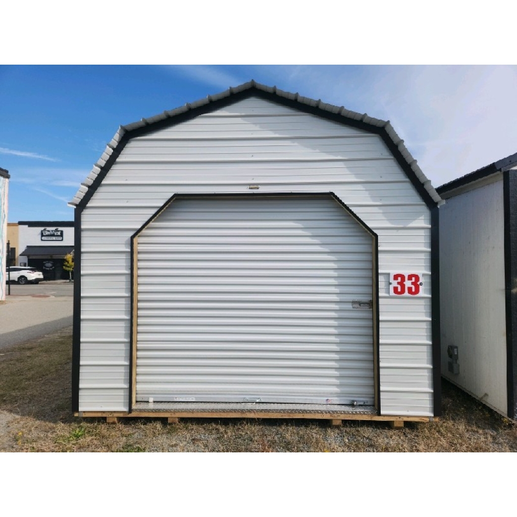Dunn #33: 12 X 20 Metal Lofted Barn Front Image