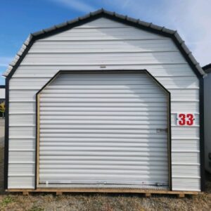 Dunn #33: 12 X 20 Metal Lofted Barn Front Image