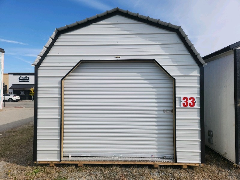 Dunn #33: 12 X 20 Metal Lofted Barn Front Image