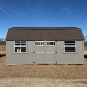 La Grange #2: 10 X 20 Side Lofted Barn Front Image