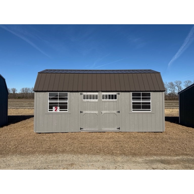 La Grange #2: 10 X 20 Side Lofted Barn Front Image