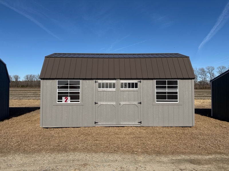 La Grange #2: 10 X 20 Side Lofted Barn Front Image