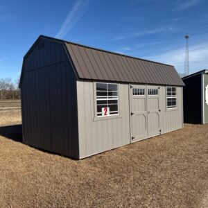 La Grange #2: 10 X 20 Side Lofted Barn Building Image