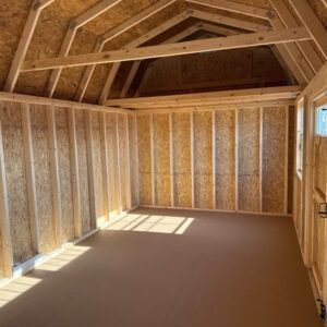 La Grange #2: 10 X 20 Side Lofted Barn Building Image