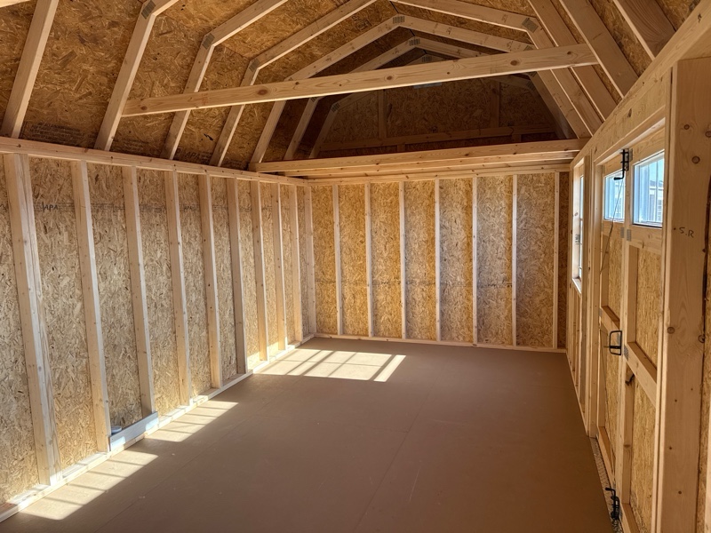 La Grange #2: 10 X 20 Side Lofted Barn Building Image