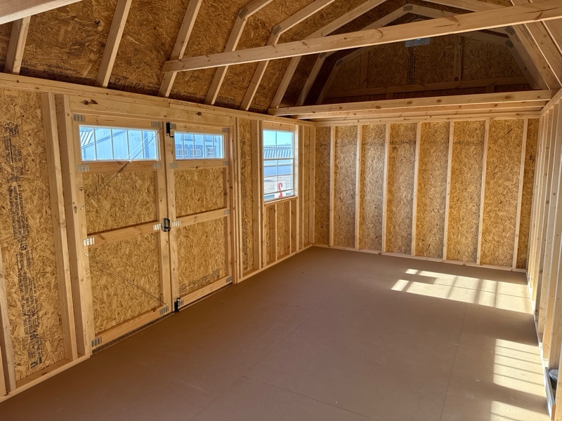 La Grange #2: 10 X 20 Side Lofted Barn Building Image