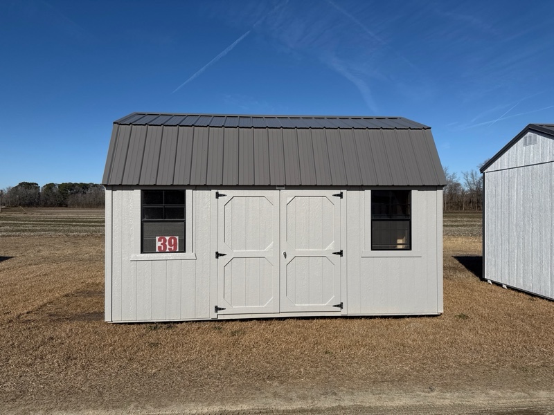 La Grange #39: 10 X 16 Side Lofted Barn Front Image