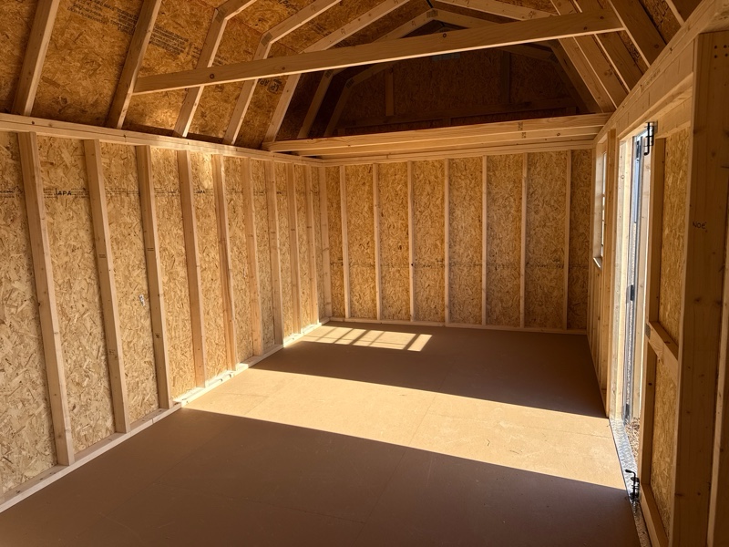 La Grange #25: 10 X 20 Side Lofted Barn Building Image