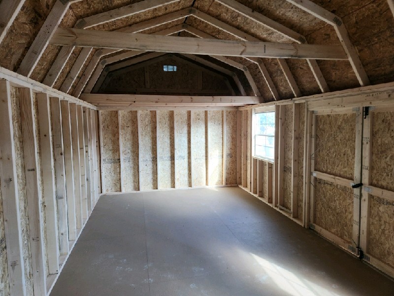 Dunn #21: 12 X 24 Side Lofted Barn Building Image