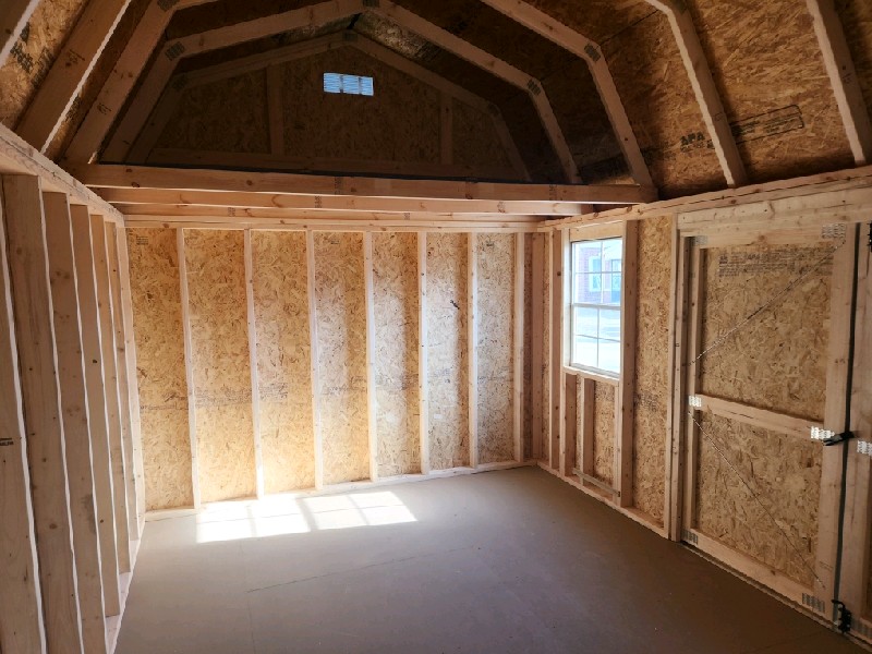 Dunn #17: 10 X 16 Side Lofted Barn Building Image