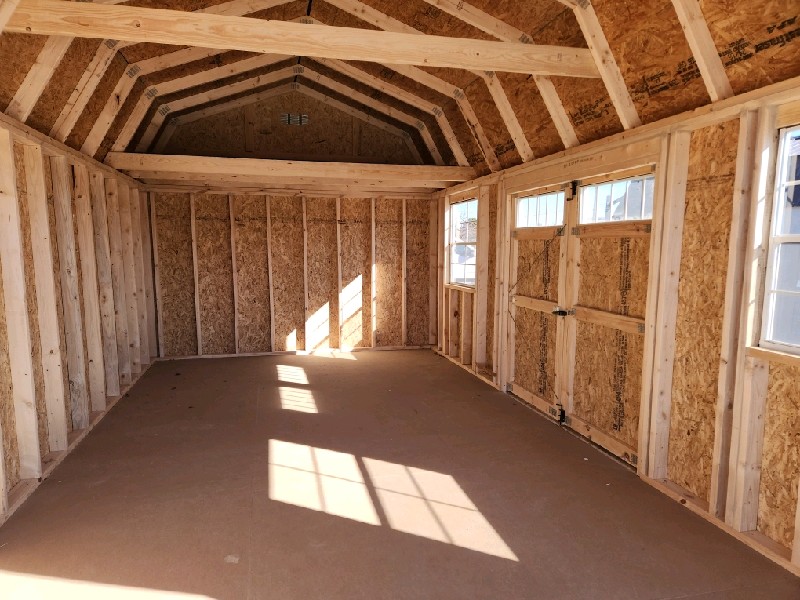 Dunn #26: 12 X 20 Side Lofted Barn Building Image