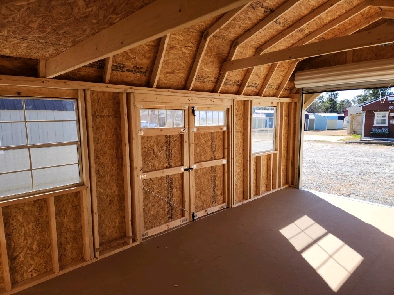 Dunn #26: 12 X 20 Side Lofted Barn Building Image