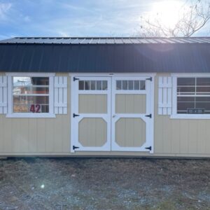 Princeton #42: 12 X 20 Side Lofted Barn Front Image